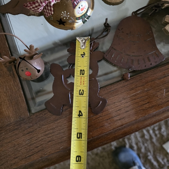 Rustic Christmas tree ornament collection. 34 pieces. - Picture 9 of 9